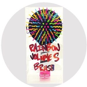 EYE-CANDY Rainbow Volume Brush New sealed box - Silky hair in one touch